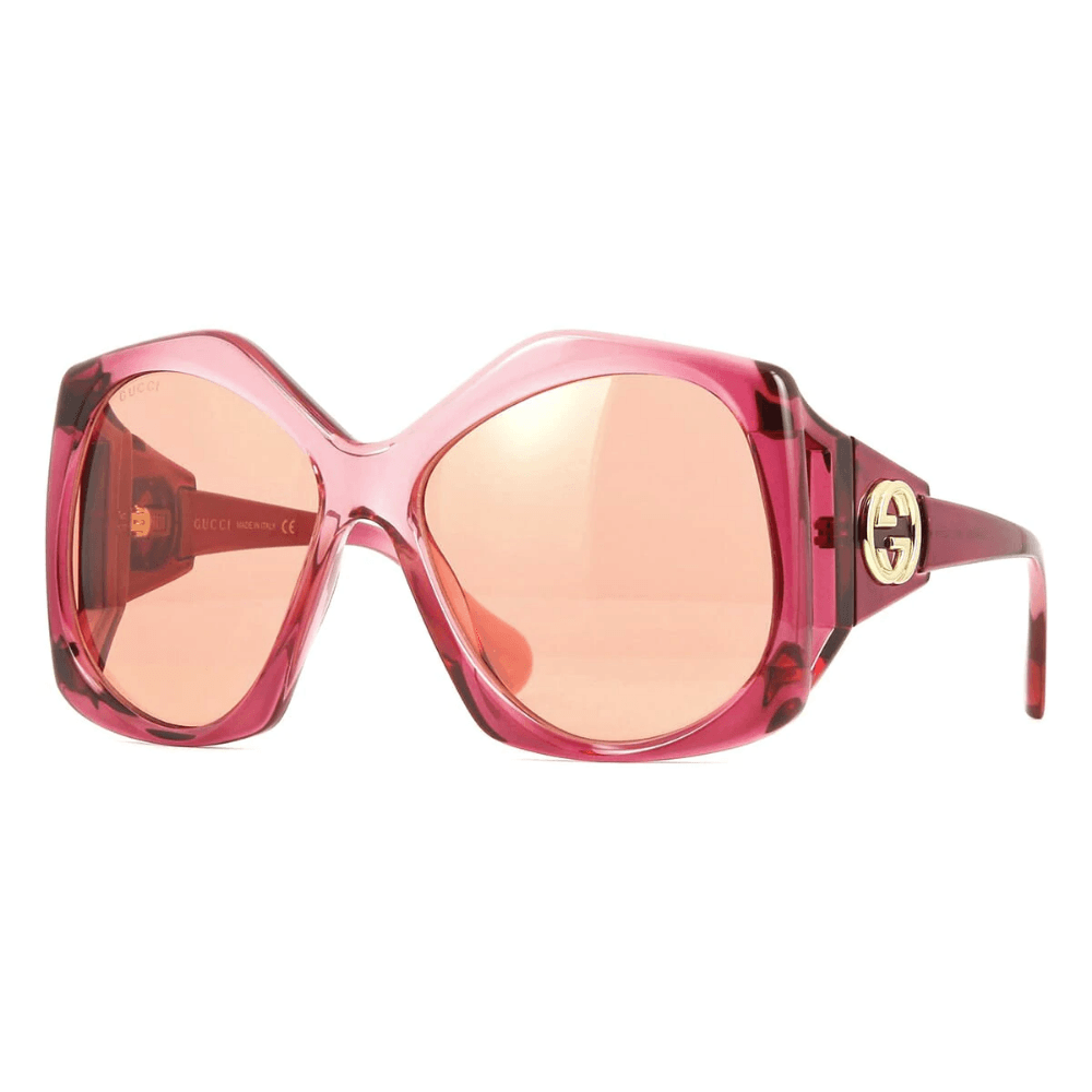 Oculos-de-Sol-Gucci-0875-S-003-Vermelho-translucido